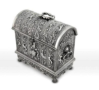 Cofre Reina Isabel la Católica en Plata (Pequeño)