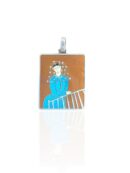 Colgante Dama en el Balcón