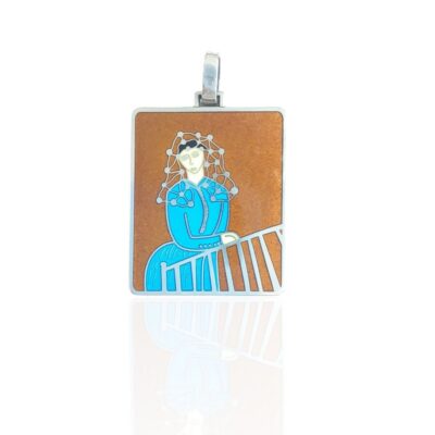 Colgante Dama en el Balcón