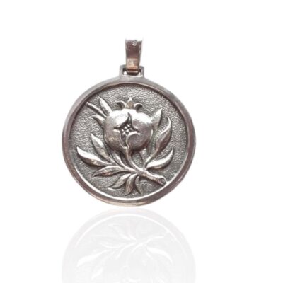 Colgante Granada con Hojas