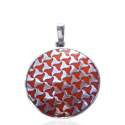 Colgante Grande Arrayanes en Plata y Esmalte - VARIABLE -