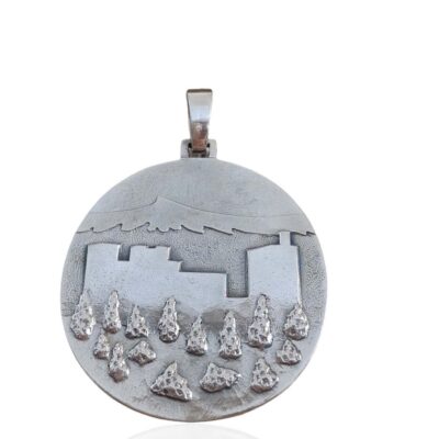 Colgante redondo con Alhambra