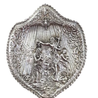 Concha de bautismo San Juan.Plata