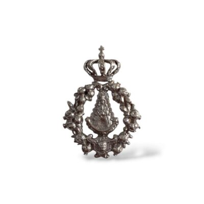 Medalla de la Virgen del Rocío. Plata de ley.
