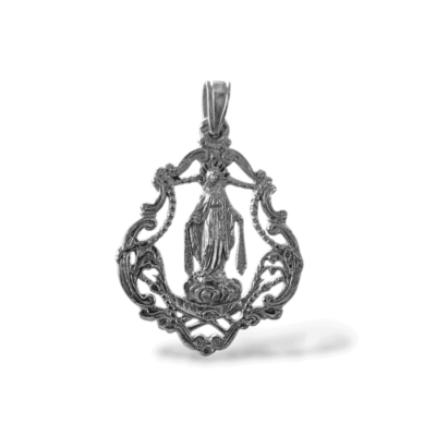 Medalla La Milagrosa. Plata de ley